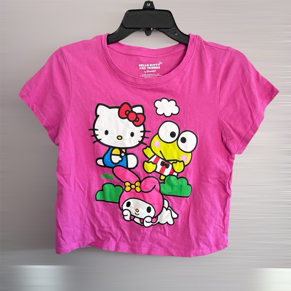 Hello Kitty & Friends Pink tee Small